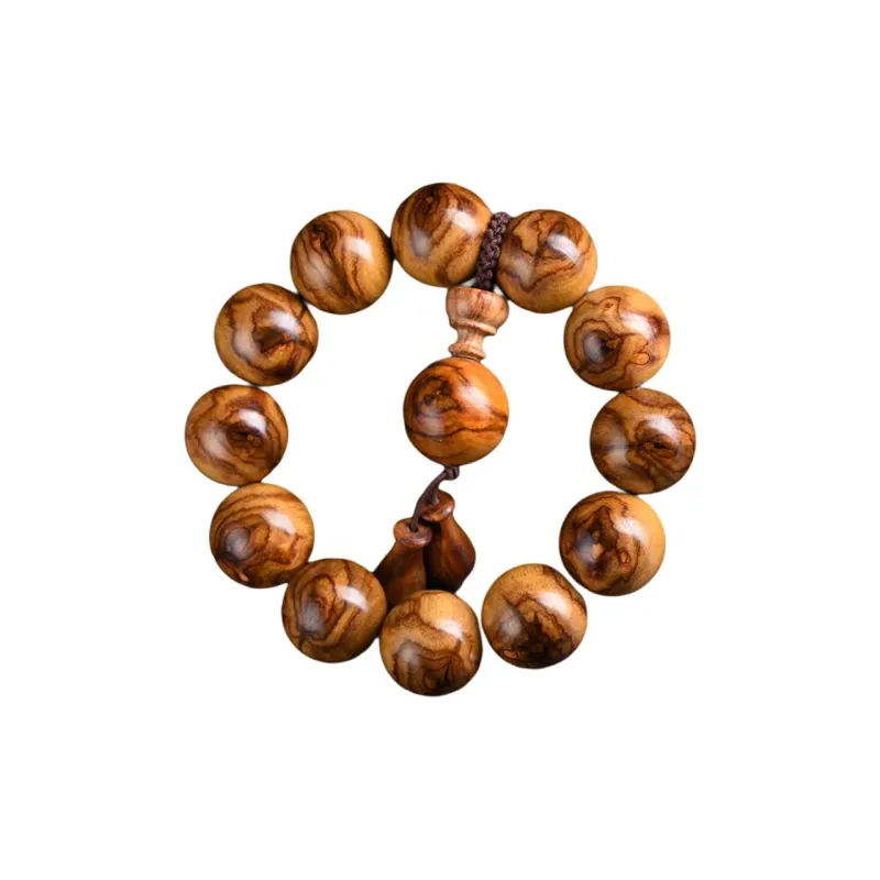 There Is You In The Long World Huanghuali Bracelets Unisex-6