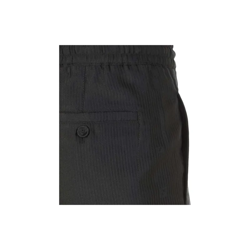 FENDI Knitted Sweatpants Men Black-4