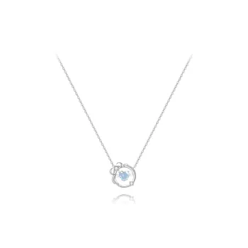 BLANK IN BLANK Zircon Necklaces Women's Anniversary Bestie Birthday Box
