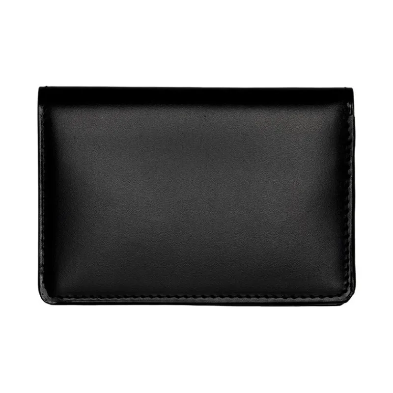 CDG Cow Leather Wallet Regular Unisex Black-3