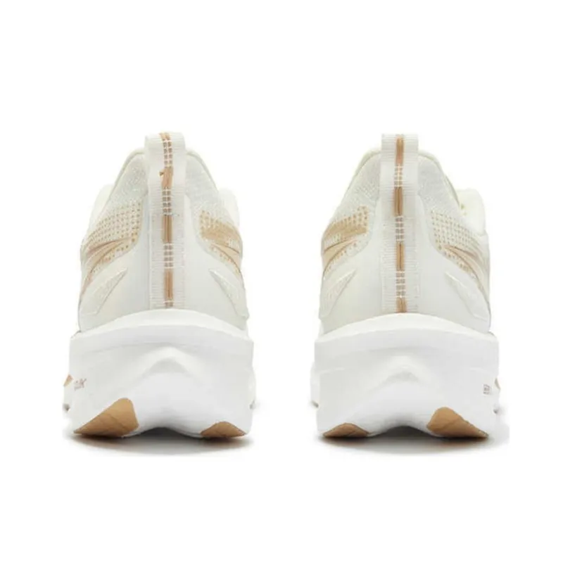 361° Anti Slip And Wear Resistant Coverage Low Top Casual Running Shoes Unisex White Beige Brown-3