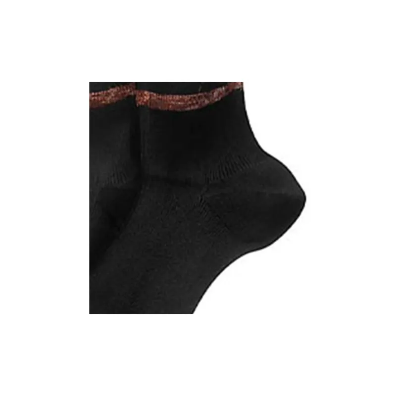 FENDI Mid-Calf Socks Unisex 1 Pack Black-3