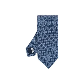 Ferragamo Gancini Printed Tie