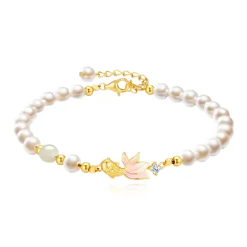 Chongqing Gold Store S925 Silver Bracelets Women's