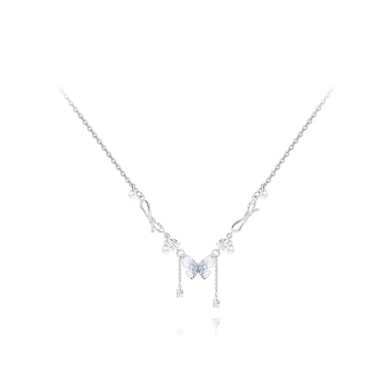 KUMET Zircon Necklaces Women's Couple's Birthday Anniversary Gift-0