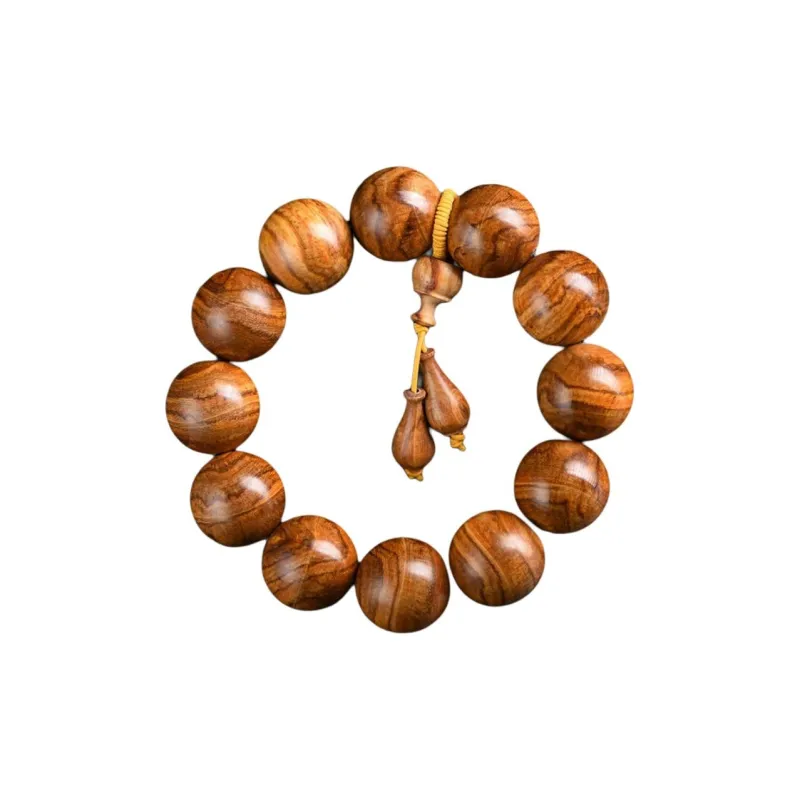 There Is You In The Long World Huanghuali Bracelets Unisex-12