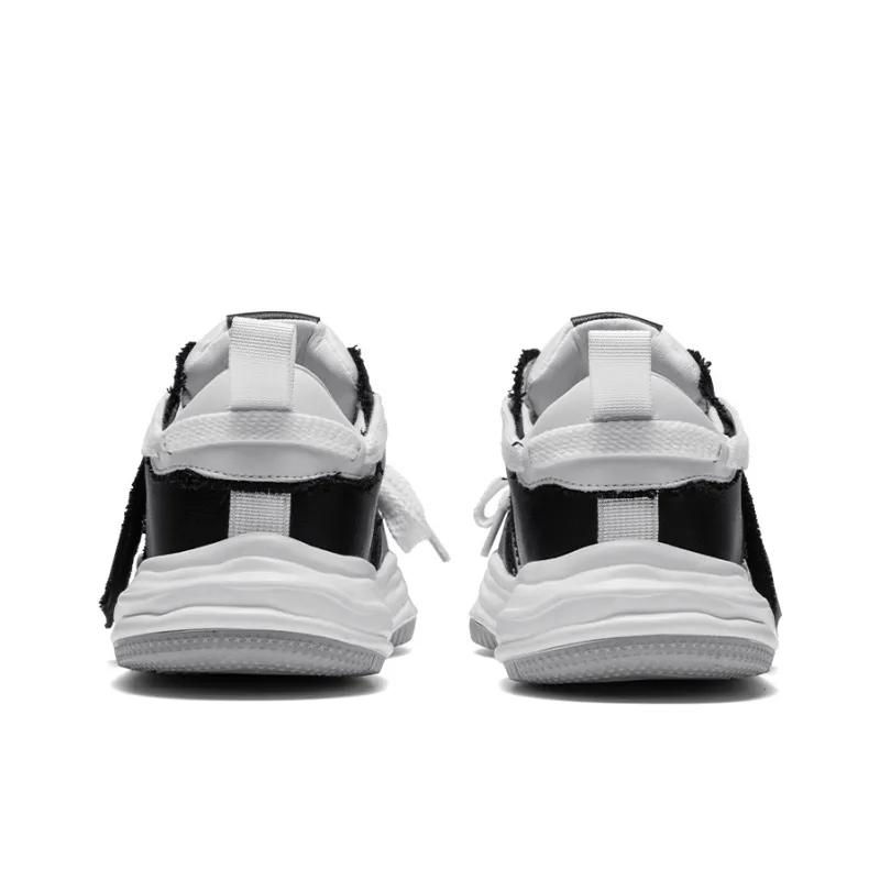 MADALLO Rocking Collection Skateboard Shoes Men Low Top Black/White-3