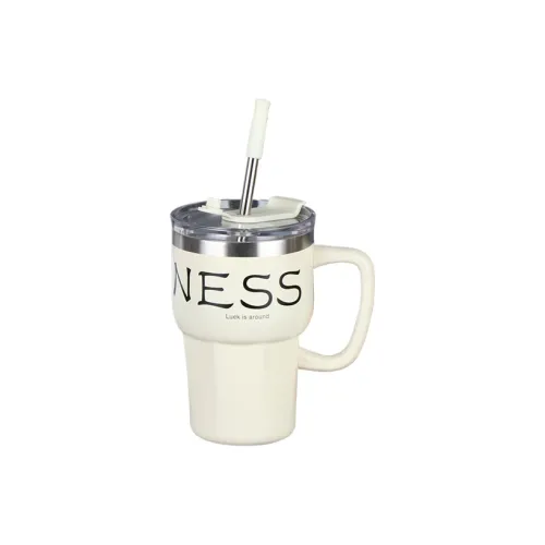 Yalu Fashionable Minimalist Office And Bedroom Desktop Eyedropper Cup 600ml