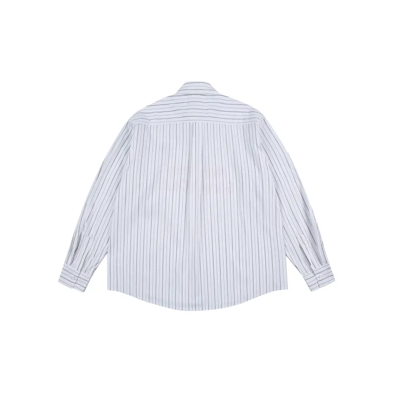NANDCHN Shirt Unisex White Stripes-1