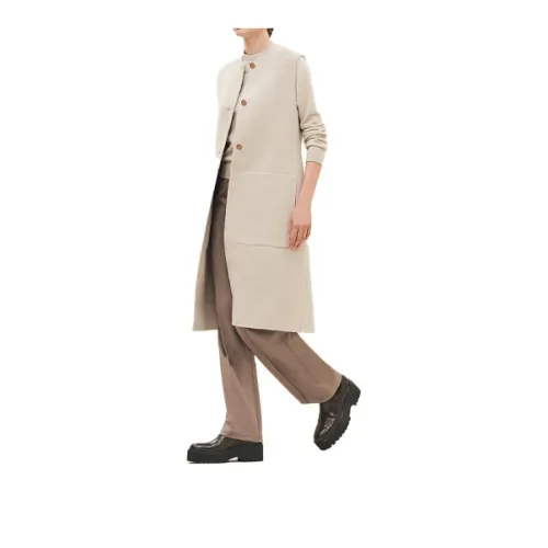 HERMES Vests Women's Ecru