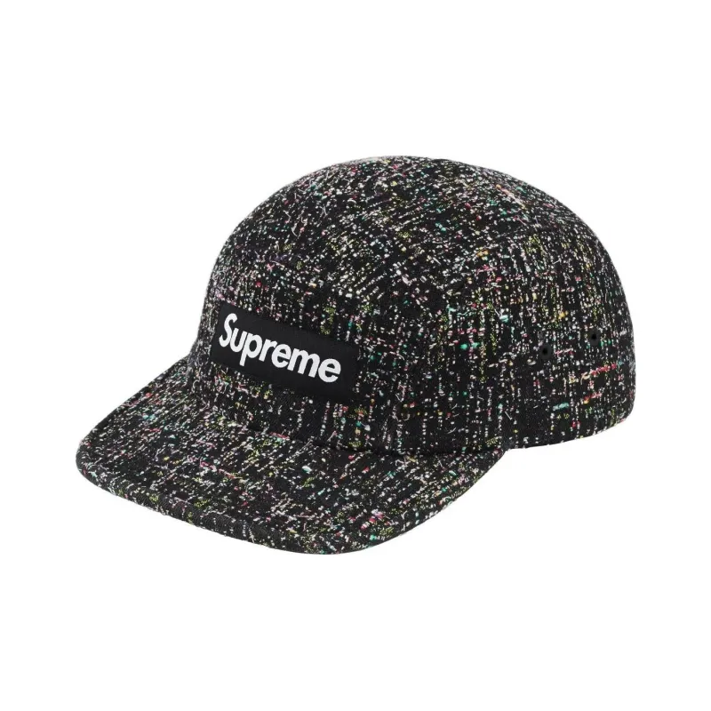 Supreme Denim Boucle Camp Cap-1