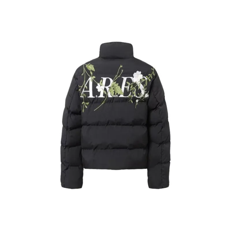 WELTER EXPERIMENT Puffer Jacket Unisex Black-1