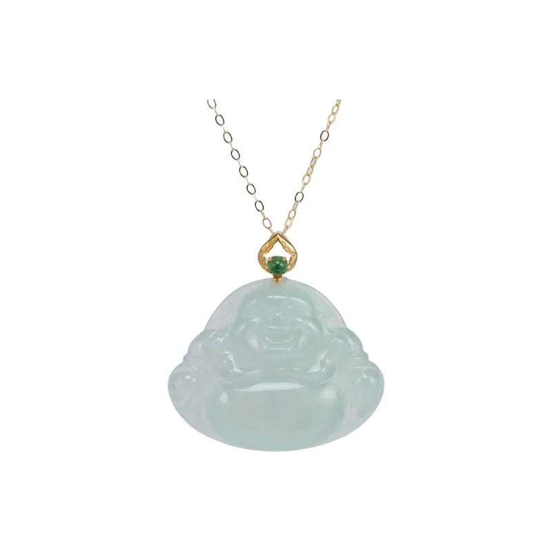 SIYIJIA Ice Glutinous Jadeite Pendants Women's-0