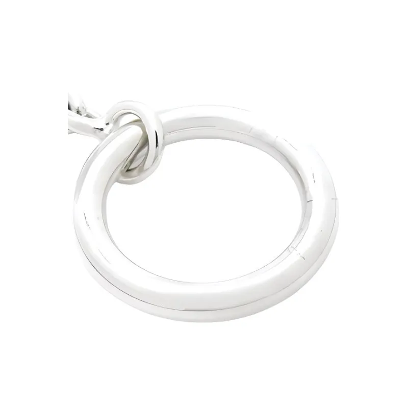 HERMES 925 Sterling Silver Bracelets Women's White-2