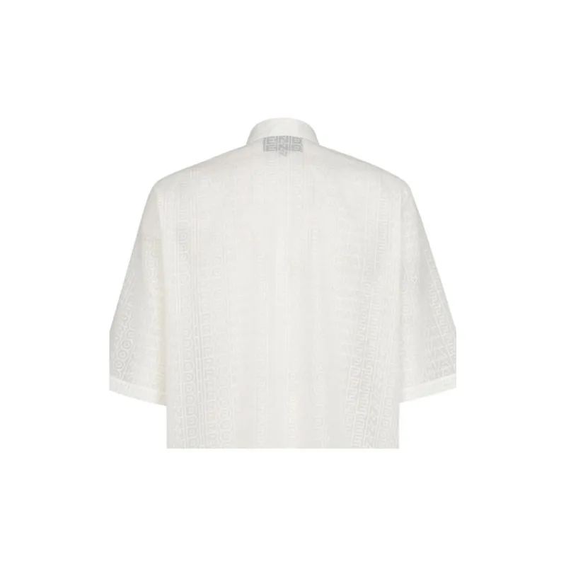 FENDI By Marc Jacobs Silk And Cotton Shirt-3