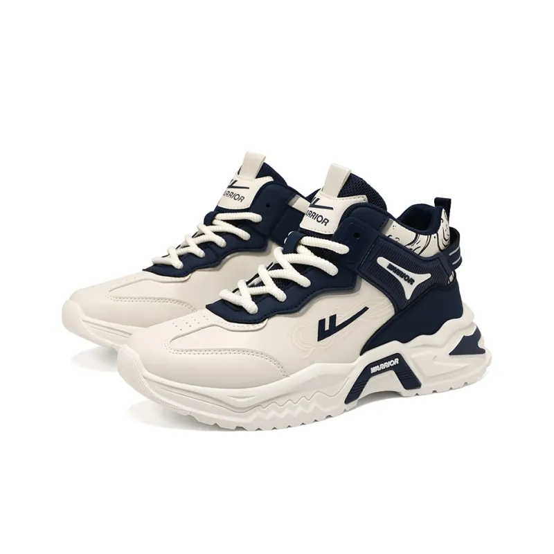 Warrior Warrior Wear Resistant Height Increasing Coverage High Top Chunky Sneakers Men's-1