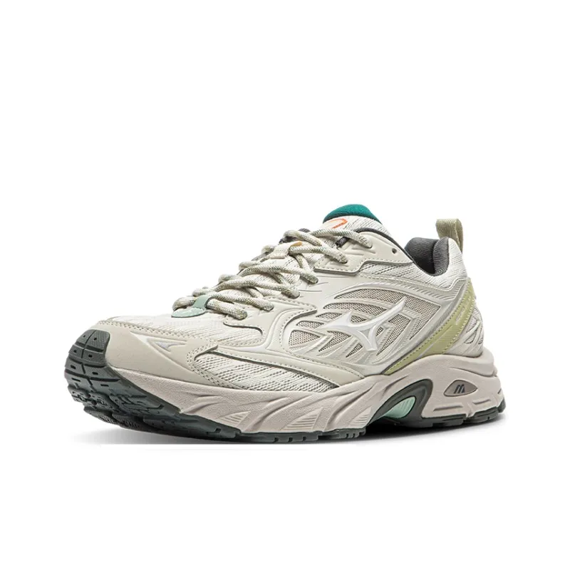 Mizuno FIYI V2 Slip-Resistant Breathable Low-Top Casual Shoes Unisex Light Bright Gray-1