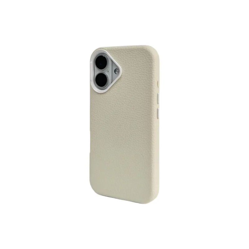Sopi Leather Material Solid Color Litchi Grain Phone Cases Compatible With IPhone 16/15 Pro Max/Apple 13/14 Pro/Max-2