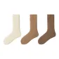 White+Mocha Brown+Fallen Leaves Brown[3 Pack]