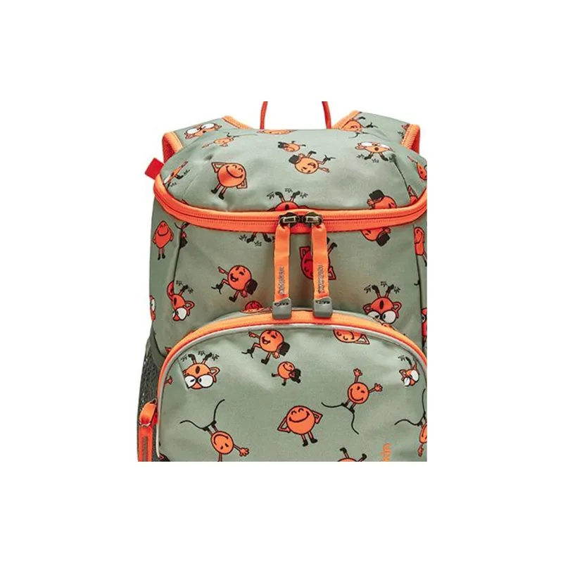 Jack Wolfskin Polyester Backpack Men's Mint Leaf Green Print-2