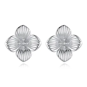 Suddenly Lucky 925 Sterling Silver Stud Earrings Women's