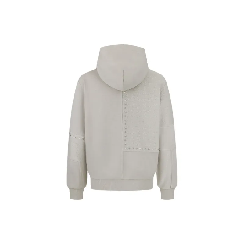 EVISU Sweatshirt Jacket Men's Heather Gray-1