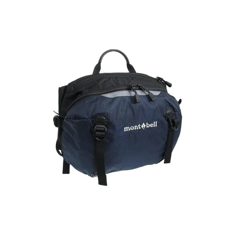 MONTBELL Nylon Fanny Pack Regular Unisex Dark Marine Blue-1