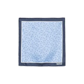 BOSS Geometric print Handkerchief