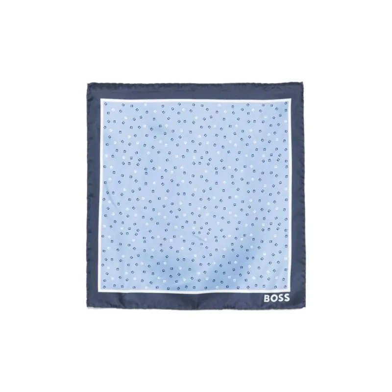 BOSS Geometric print Handkerchief-0