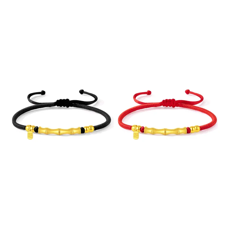 SINO GEM Gold Bracelet Unisex-4