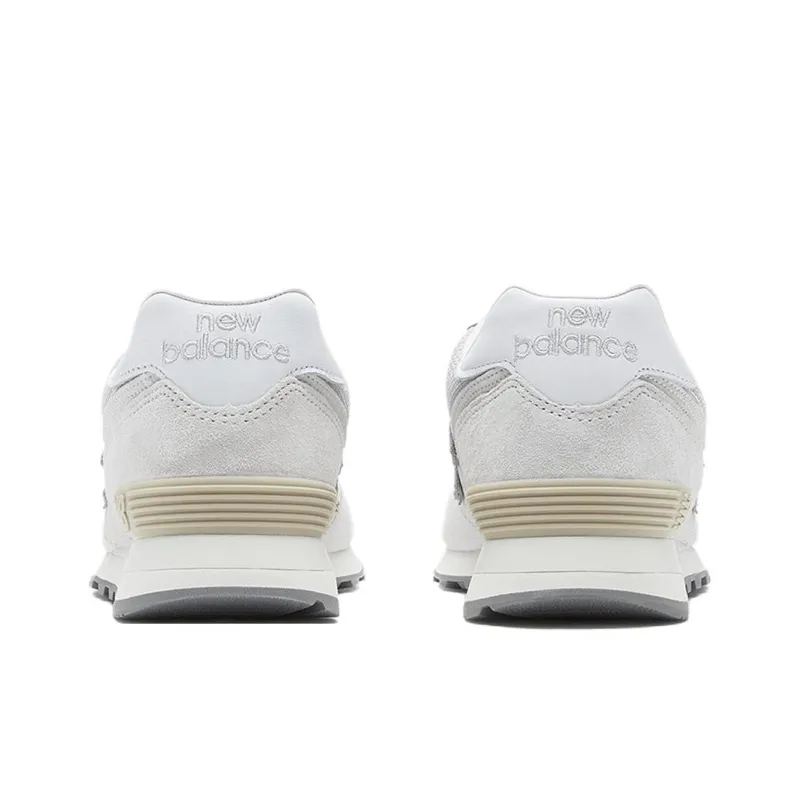 New Balance NB U574 Anti Slip Wear Resistant Low Top Casual Running Shoes Unisex Light Gray-3