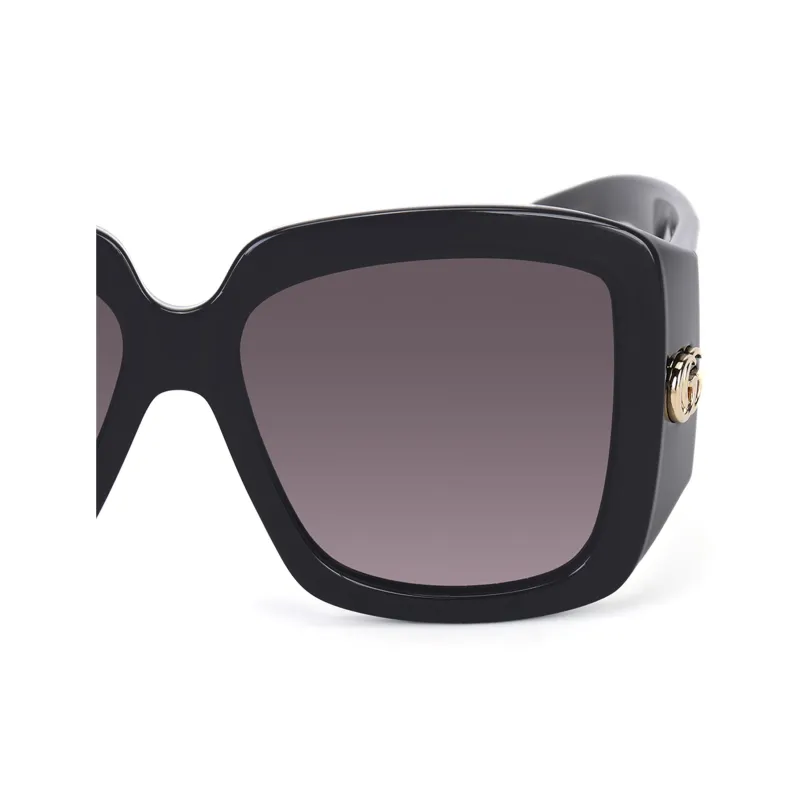 GUCCI Large Frame Acetate Nylon Square Sunglasses-3