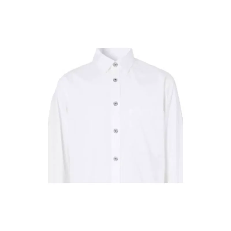 Burberry Shirts Men White-3
