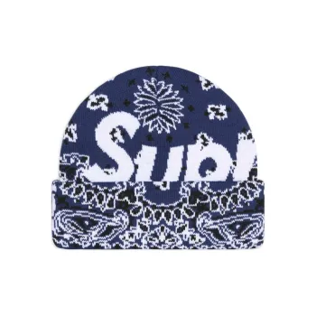 Supreme Bandana Big Logo Beanie
