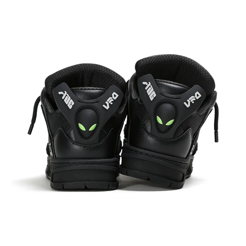 ADCDAVINCI Alien Collection Anti Slip And Wear Resistant Height Increasing Low Top Skateboard Shoes Unisex-4