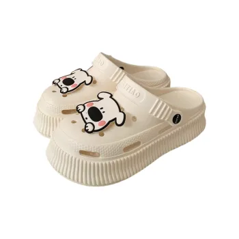Thin Strips Sandal Slippers Women's, White