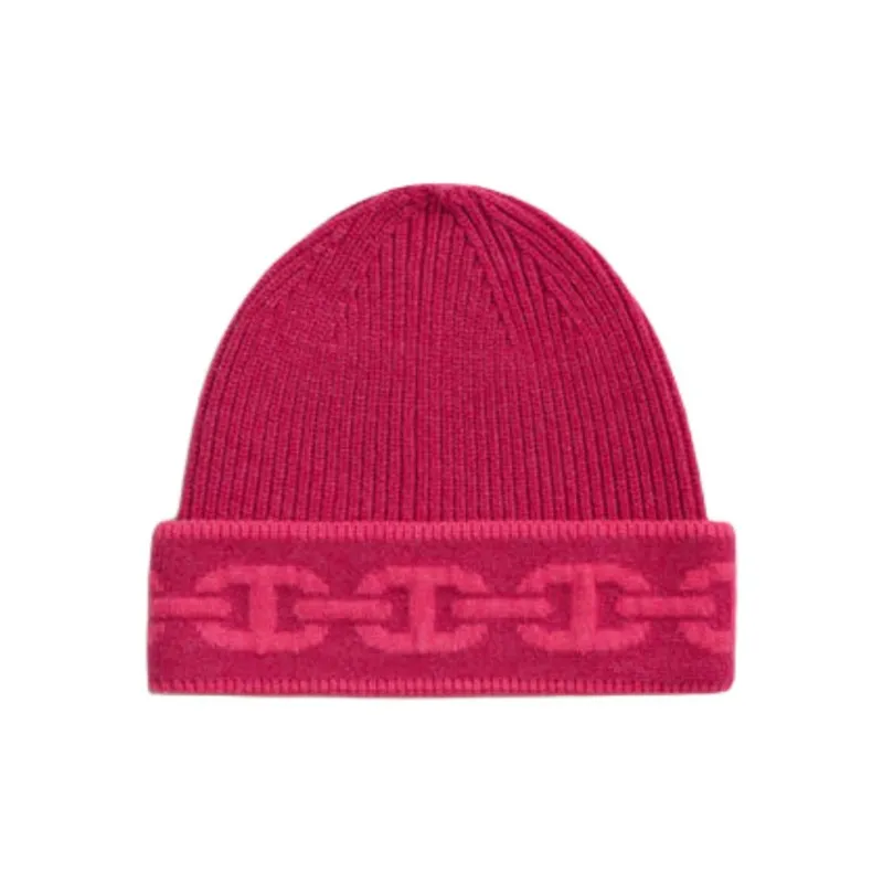 HERMES Cashmere Beanies Women's Multicolor-2