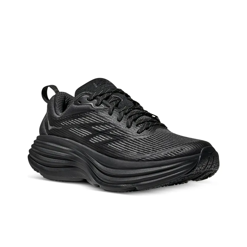 HOKA ONE ONE Bondi 8 Caged Stealth/Tech Black-2