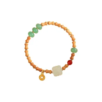 Wanshu Barbie Sandalwood Bracelets Unisex