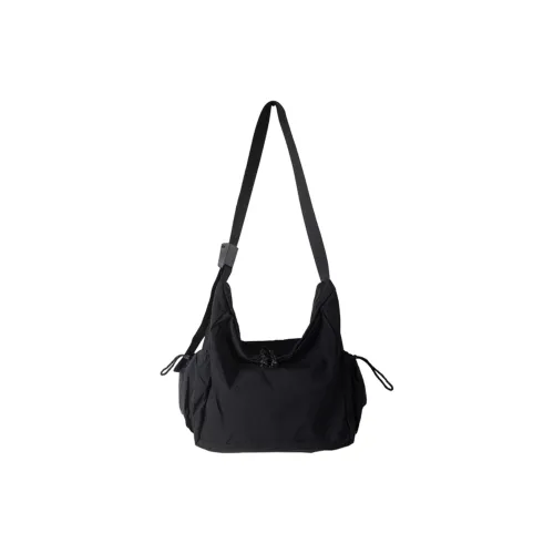 TAKI Nylon Commute To Class Lightweight Student Shoulder Bag Unisex Black/Apricot/Blue/Green