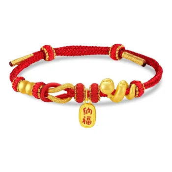 SINO GEM Gold Bracelet Unisex