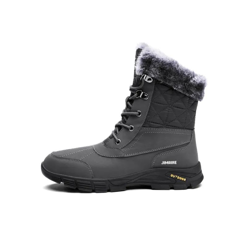 King Jinmai Warm Crew Snow Boots Men's-5