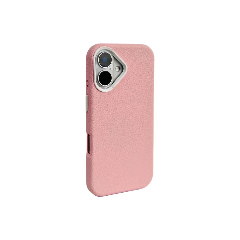 Sopi Leather Material Solid Color Litchi Grain Phone Cases Compatible With IPhone 16/15 Pro Max/Apple 13/14 Pro/Max-5