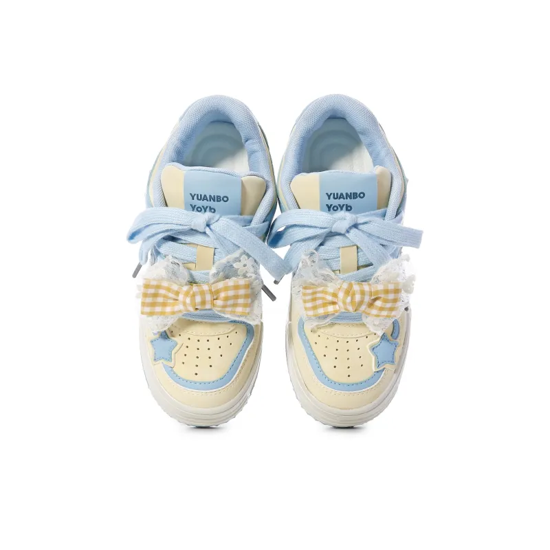 Lovely You Lightweight Anti-Slip Low-Top Skateboard Shoes Women's-9