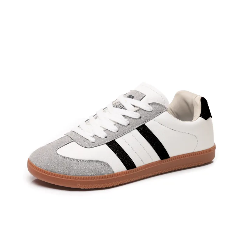 DEFINEX German Army Trainers Lightweight Wear Resistant And Slip Resistant Low Top Skateboard Shoes Unisex-9