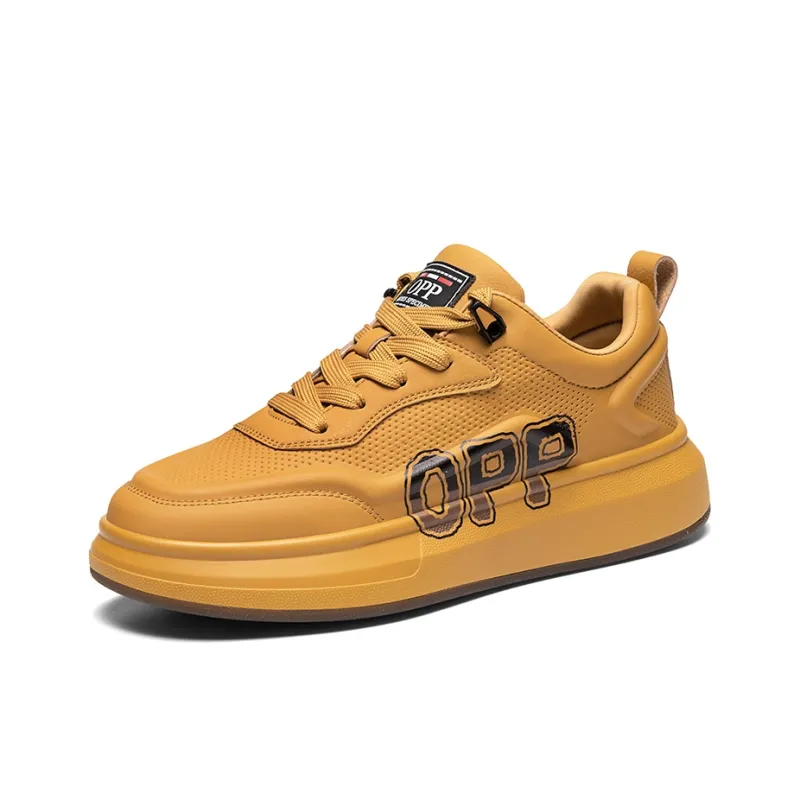 OPP Slip Resistant Cushioning Wear Resistant Low Top Skateboard Shoes Unisex-1