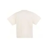 Moncler T Shirts Men Ecru