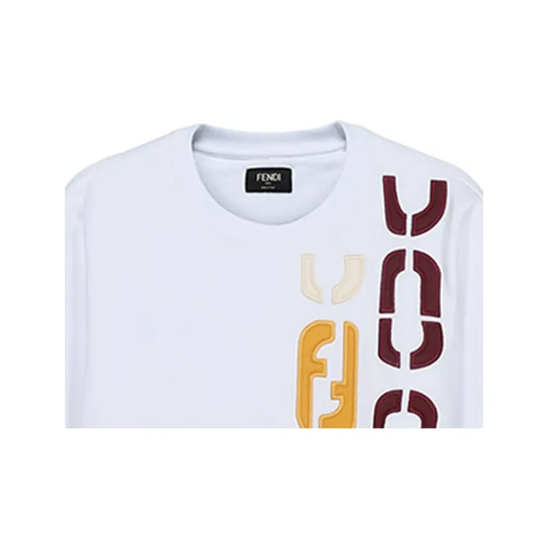 FENDI Sweatshirts Men White-2
