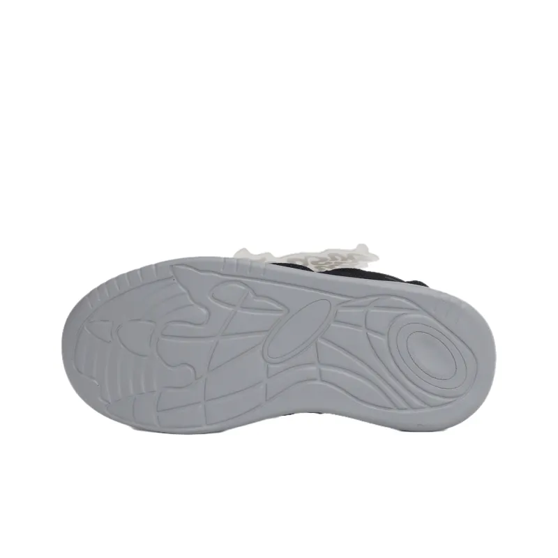 PAIN OR PLEASURE Low Top Kids' Skateboarding Shoes Black Teenagers-5