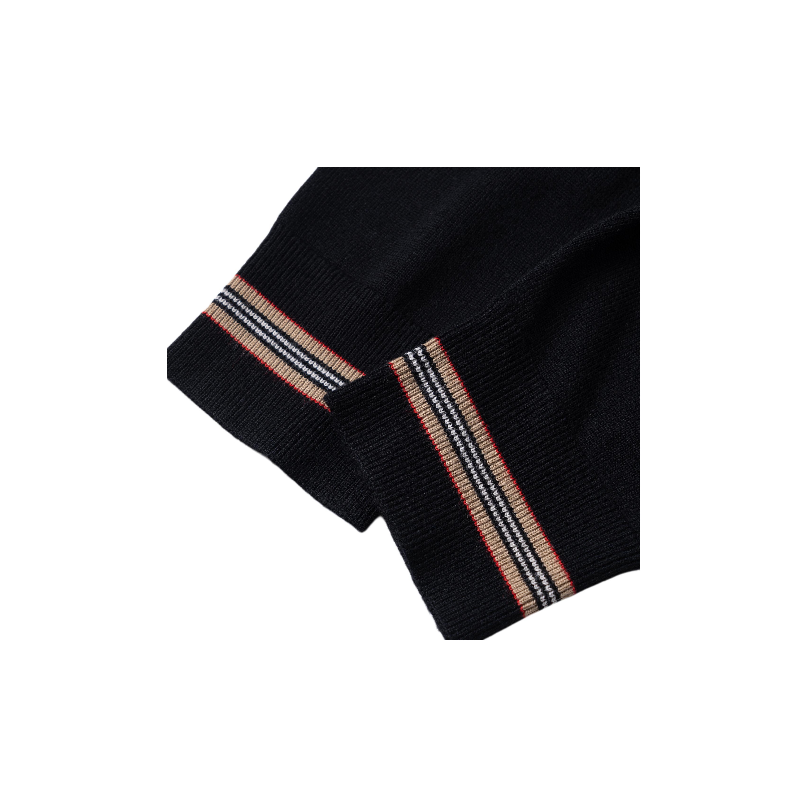 【関税&送料込】Burberry Sweaters Black Burberry Sweaters Men Black - POIZON
